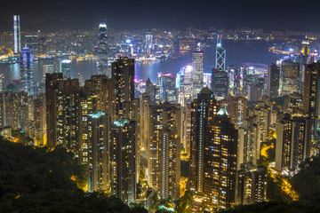 Hongkong night view © Michael