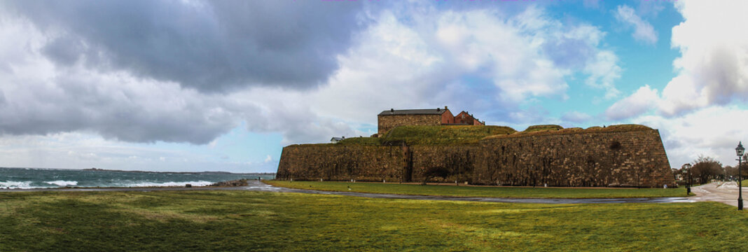 Varberg Festung Schweden Panorama