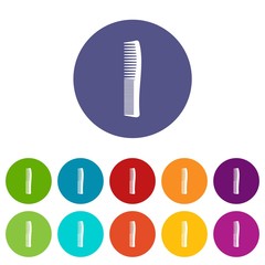 Small comb icon. Simple illustration of small comb vector icon for web