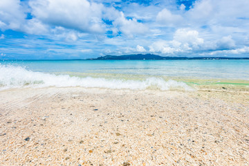 Obraz premium 沖縄の海 Beautiful beach in Okinawa