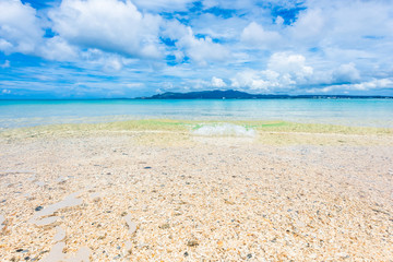 沖縄の海　Beautiful beach in Okinawa