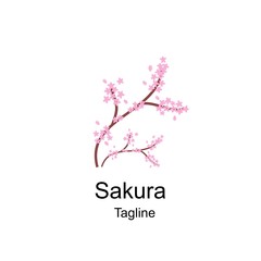 logo of cherry blossoms