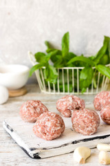 Fresh Beef and Pork Meatballs