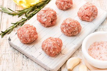 Fresh Beef and Pork Meatballs