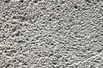 Relief porous stone closeup