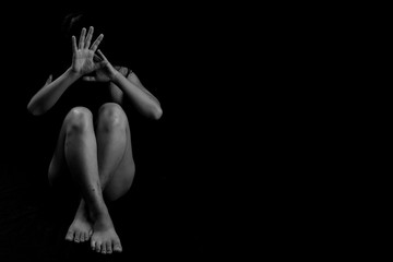 Stop violence against women.