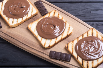 nut nougat cream sandwich