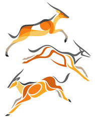 Stylized Antelopes - Eland © Egret77