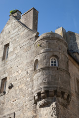 Une échauguette à Saint Pol de Léon (Finistère)