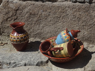 Cuencos de barro tradicionales