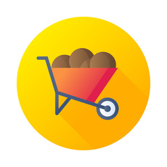Wheelbarrow icon