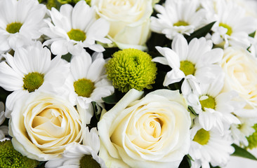 Bouquet of white flowers