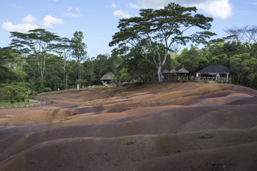 Seven Colored Earth, Chamarel, Mauritius