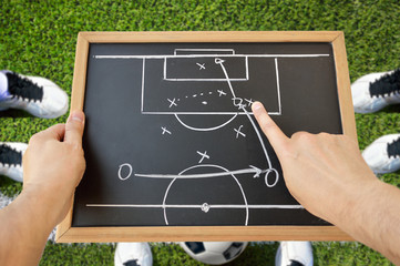 Fototapeta premium Tactic to win