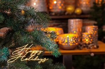Christmas decoration for the advent season