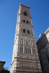Image of Giotto's campanile in Florence, Italy