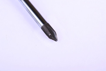 screw driver for screws iron chrome