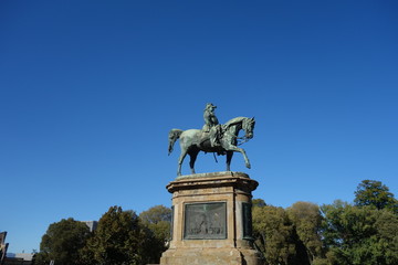 Vittorio Emanuele II statue in Florence