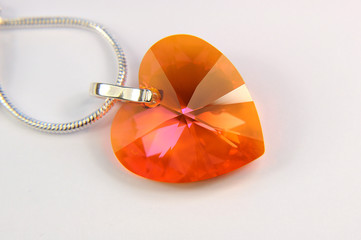 Biżuteria  Swarovski serce © Piotr