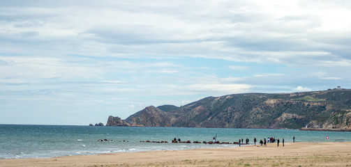 Saaidia island and waves