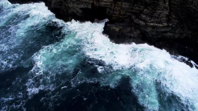 Pure Freshness &ndash; wild Ocean water from above