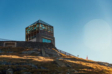 Wilhelm Swarovski Beobachtungswarte auf der Kaiser Franz Josefs Höhe am Großglickner, Österreich