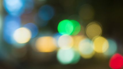 Abstract Light Bokeh Background  ( Colorful Bokeh Background )