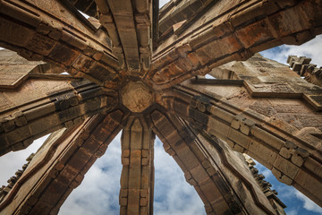 Dome of the monument to William Wallace, Stirling, Scotland.