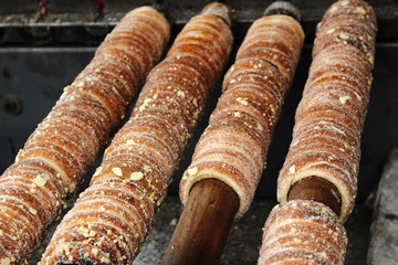 Изготовление трдельников в Чехии