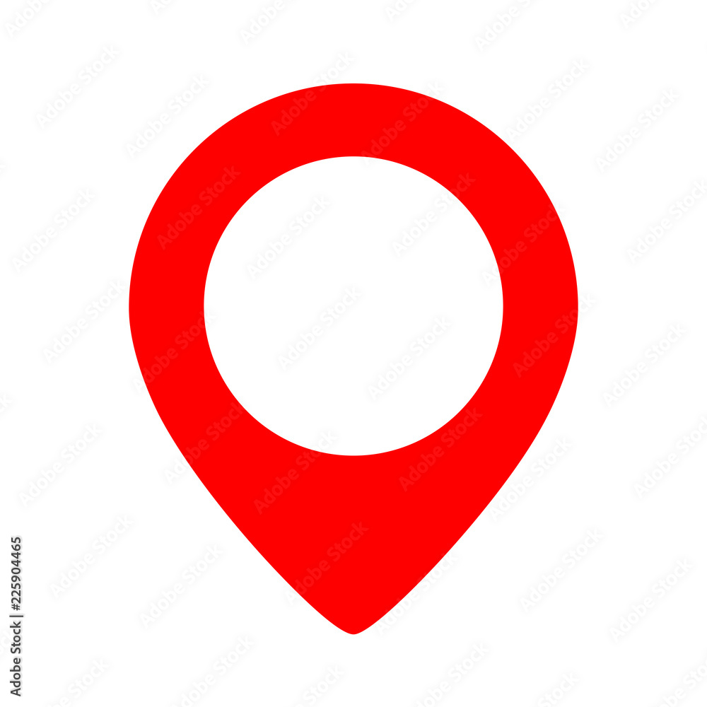 Poster Geo location pin marker