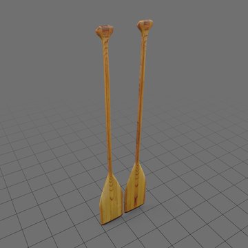 Canoe paddles