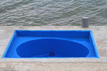 Oval Bathtub at Sea