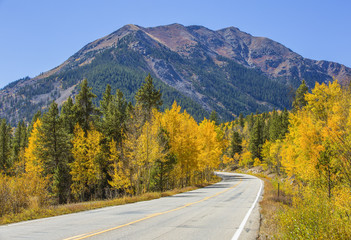Independence Pass in the Colorado Rocky Mountains 
