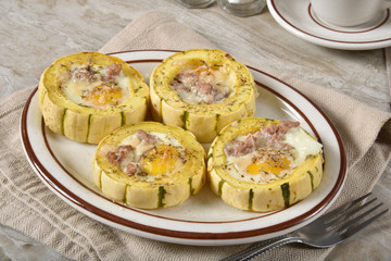 Squash egg in the hole