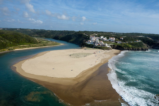 Strand von Odeceixe, Portugal