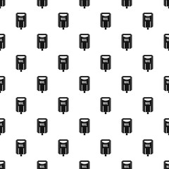Post box pattern seamless in simple style vector illustration