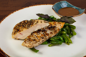 Roasted chicken breast