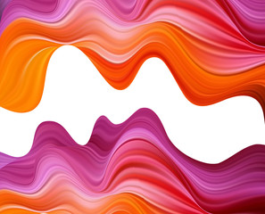 Abstract colorful vector background, color flow liquid wave for design brochure, website, flyer.