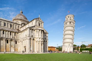 Fotobehang De scheve toren Schiefer Turm von Pisa, Italien