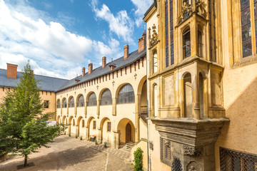 The Italian Court, palace in Kutna Hora, Czech Republic, Europe.