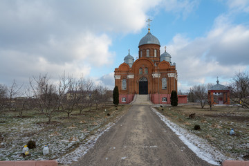 Monastery in the Oryol region in Dolzhansky district