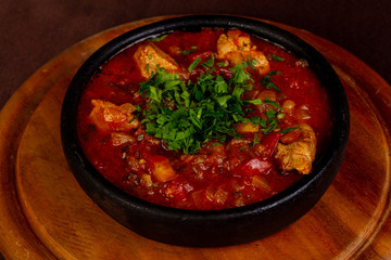 Georgian cuisine chashushuli