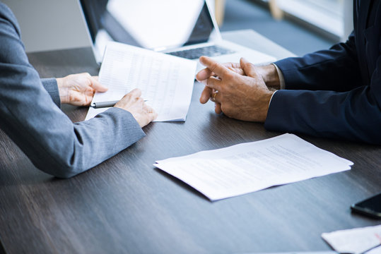 Business people in office