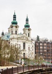  Church of St. Maria Magdalena together with its towers it is example of Baroque style in...