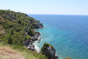 Sea side near Loutra