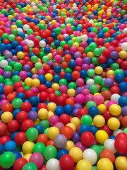 Fototapeta na wymiar Colorful background of balls