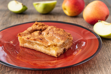 autumn apple pie