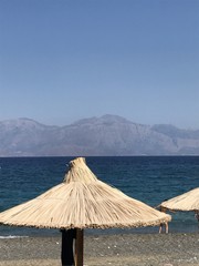 Paillot plage en Cr&egrave;te