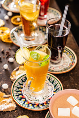 winter teas and infusions