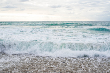 The Blue Waters of the Beach of San Diego, California.